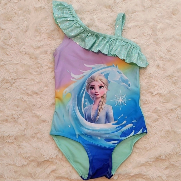 H&M Disney Elsa Swimsuit Size 2-4 Years - Picture 3 of 8